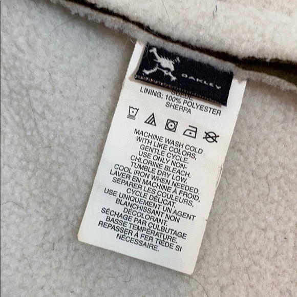 Oakley Polyester Suede & Polyester Sherpa Coat - Picture 6 of 8